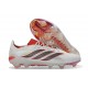 Scarpe da Calcio Adidas Predator Elite L FG Bianco Rosso Nero