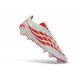 Scarpe da Calcio Adidas Predator Elite L FG Bianco Rosso Nero