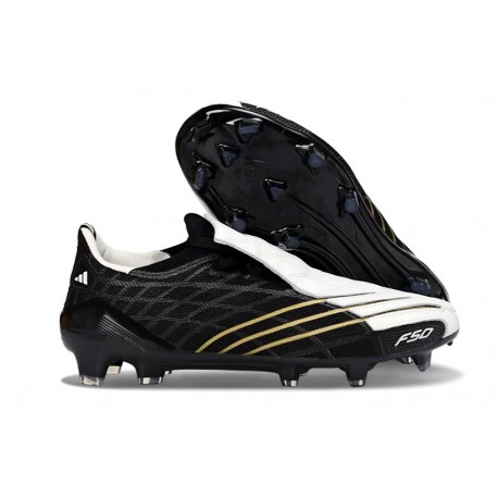 adidas Scarpa F50 Elite FG Spider Nero Bianco