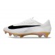 Nike Scarpe da Calcio Uomo Mercurial Vapor XVII Elite FG Bianco Nero Oro