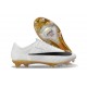 Nike Scarpe da Calcio Uomo Mercurial Vapor XVII Elite FG Bianco Nero Oro