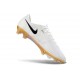 Nike Scarpe da Calcio Uomo Mercurial Vapor XVII Elite FG Bianco Nero Oro