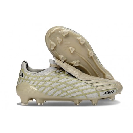 adidas Scarpa F50 Elite FG Spider Oro Grigio
