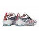 adidas Scarpa F50 Elite FG Spider Bianco Rosso Blu