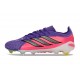 Scarpe da Calcio Adidas Predator Elite L FG Viola Rosa Nero