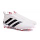 Nuovi Scarpette da Calcio Adidas Ace 16+ Purecontrol FG / AG Bianco Nero Rosso