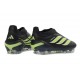 Adidas Scarpa Predator Elite Senza Lacci LL FG Nero Verde Lime