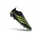 Adidas Scarpa Predator Elite Senza Lacci LL FG Nero Verde Lime