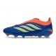 Adidas Scarpa Predator Elite Senza Lacci LL FG Blu Arancione Verde Lime