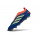 Adidas Scarpa Predator Elite Senza Lacci LL FG Blu Arancione Verde Lime
