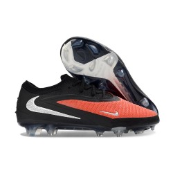 Nike Phantom 6 Elite Low FG Rosso Nero Argento