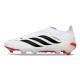 Adidas Scarpa Predator Elite Senza Lacci FG Bianco Nero Rosso