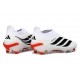 Adidas Scarpa Predator Elite Senza Lacci FG Bianco Nero Rosso