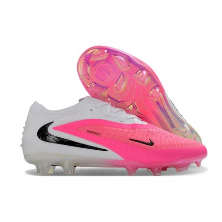 Nike Phantom 6 Elite Low FG Rosa Bianco Nero
