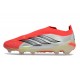 Adidas Scarpa Predator Elite Senza Lacci FG Rosso Bianco Nero