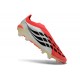 Adidas Scarpa Predator Elite Senza Lacci FG Rosso Bianco Nero