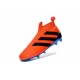 Nuovi Scarpette da Calcio Adidas Ace 16+ Purecontrol FG / AG Blu Arancione Nero