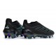 Adidas Scarpa Predator 26 Elite Laceless FG Nero Blu