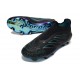 Adidas Scarpa Predator 26 Elite Laceless FG Nero Blu