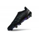 Adidas Scarpa Predator 26 Elite Laceless FG Nero Blu