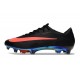 Scarpa Nike Air Zoom Mercurial Vapor 17 Elite FG Nero Arancione