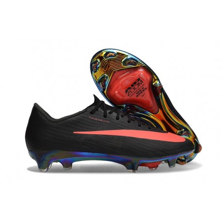 Scarpa Nike Air Zoom Mercurial Vapor 17 Elite FG Nero Arancione