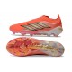 Adidas Predator 26 Elite Laceless FG Solar Turbo Thermal Chrome Nero Core