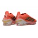Adidas Predator 26 Elite Laceless FG Solar Turbo Thermal Chrome Nero Core
