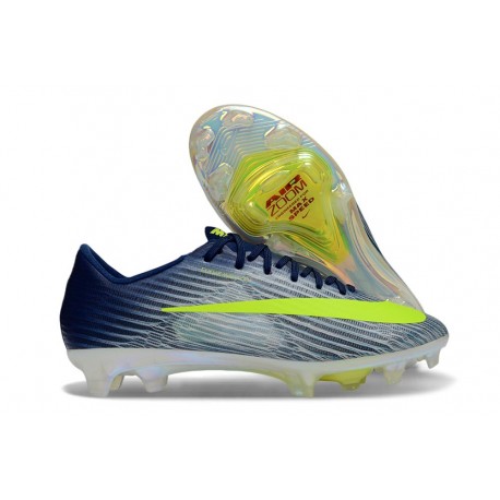 Scarpa Nike Air Zoom Mercurial Vapor 17 Elite FG Blu Nero Verde
