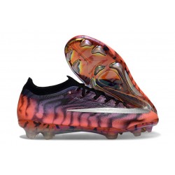 Scarpa Nike Air Zoom Mercurial Vapor 17 Elite FG Arancione Nero Argento