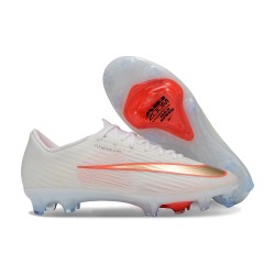 Scarpa Nike Air Zoom Mercurial Vapor 17 Elite FG Bianco Oro Arancione