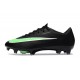 Scarpa Nike Air Zoom Mercurial Vapor 17 Elite FG Nero Verde