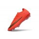 Scarpa Nike Air Zoom Mercurial Vapor 17 Elite FG Rosso Oro
