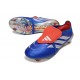 Scarpe Adidas Predator Tongue Elite FG Blu Argento Rosso