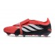 Scarpe Adidas Predator Tongue Elite FG Rosso Bianco Nero