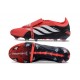 Scarpe Adidas Predator Tongue Elite FG Rosso Bianco Nero
