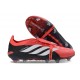 Scarpe Adidas Predator Tongue Elite FG Rosso Bianco Nero