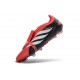 Scarpe Adidas Predator Tongue Elite FG Rosso Bianco Nero