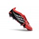 Scarpe Adidas Predator Tongue Elite FG Rosso Bianco Nero