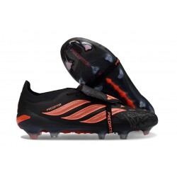 Scarpe Adidas Predator Tongue Elite FG Nero Arancione
