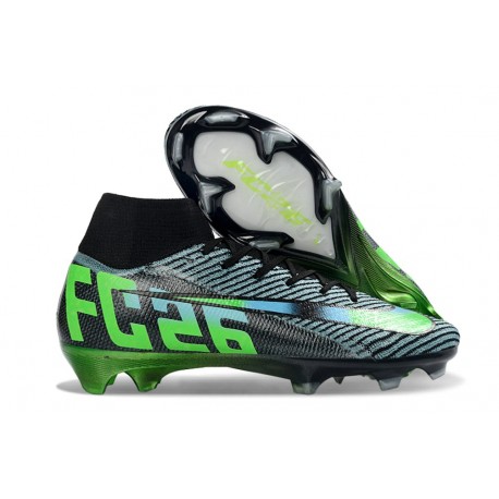 Nike Zoom Mercurial Superfly X Elite FG Nero Verde