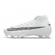 Nike Zoom Mercurial Superfly X Elite FG Bianco Nero