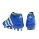 Scarpini Calcio Uomo - Adidas ACE 16.1 Primeknit FG/AG - Blu Verde Bianco