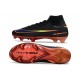 Nike Zoom Mercurial Superfly X Elite FG Nero Arancione