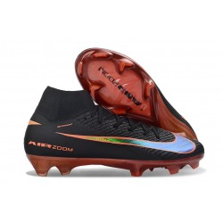 Nike Zoom Mercurial Superfly X Elite FG Nero Arancione