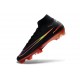 Nike Zoom Mercurial Superfly X Elite FG Nero Arancione