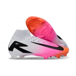 Nike Zoom Mercurial Superfly X Elite FG Rosa Bianco Nero