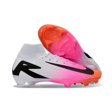 Nike Zoom Mercurial Superfly X Elite FG Rosa Bianco Nero
