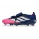 Scarpe Adidas Predator Tongue Elite FG Blu Rosa Argento