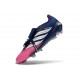 Scarpe Adidas Predator Tongue Elite FG Blu Rosa Argento